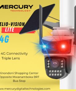 Mercury 4G Helio-Vision Lite 4k Solar  Camera